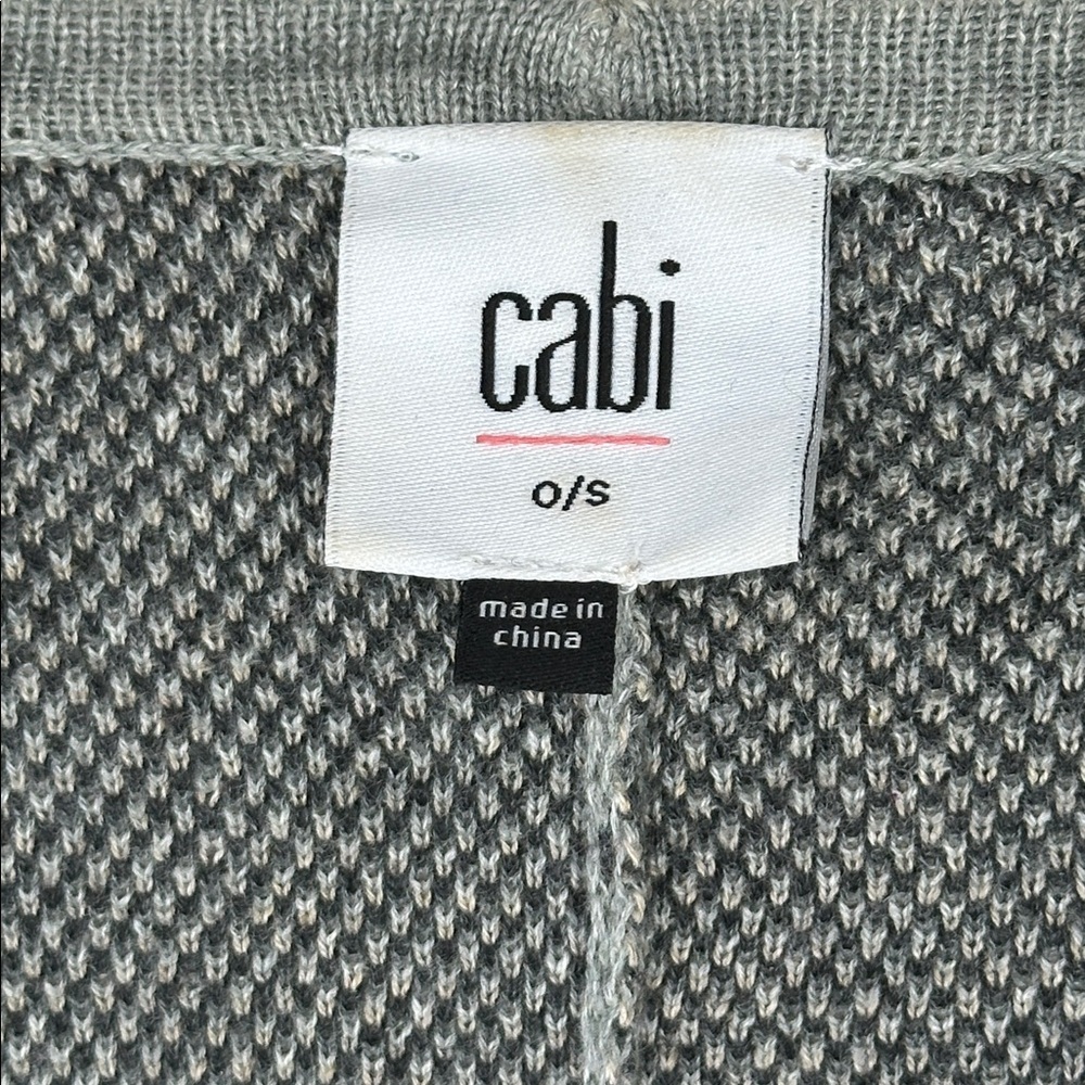 CAbi Women's Gigi Cardigan Sweater Cape Wrap OS Leopard‎ Print Boho Chic #3115 - Picture 9 of 9